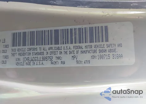 2018 Jeep Wrangler Jk Unlimited Sport S 4X4 from USA, damaged, VIN 1C4BJWDG3JL809752